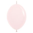 12" Pastel Matte Pink Link-O-Loons (25pcs) Sempertex Balloons