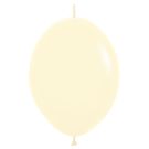 12" Pastel Matte Yellow Link-O-Loons (25pcs) Sempertex Balloons
