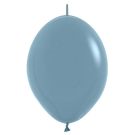 12" Pastel Dusk Blue Link-O-Loons (25pcs) Sempertex Balloons