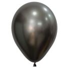 05" Silk Midnight Grey (50pcs) Sempertex Balloons
