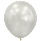 18" Silk Oyster White (25pcs) Sempertex Balloons