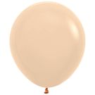 18" Pastel Matte Malibu Peach (25pcs) Sempertex Balloons