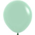 18" Pastel Dusk Green Tea (25pcs) Sempertex Balloons
