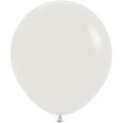 18" Fashion Almond White (25pcs) Sempertex Balloons