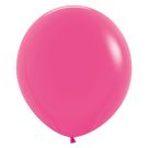 18" Neon Fuchsia (25pcs) Sempertex Balloons