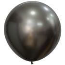 24" Silk Midnight Grey (10pcs) Sempertex Balloons