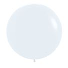 24" Fashion White (10pcs) Sempertex Balloons