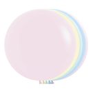 24" Pastel Matte Assortment (10pcs) Sempertex Balloons