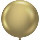24" Golden Tuftex Effects (3pcs) Balloons