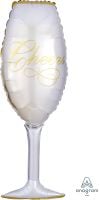 SuperShape Champagne Glass Balloon