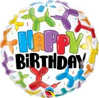 18" Birthday Balloon Dogs