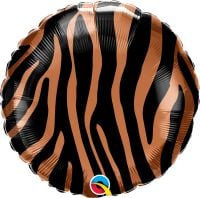 18" Tiger Stripes Pattern Balloon