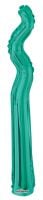 Kurly Zig Zag Turquoise Green Balloon