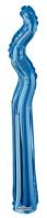 Kurly Zig Zag Royal Blue Balloon