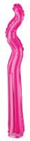 Kurly Zig Zag Hot Pink Balloon
