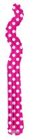 Kurly Zig Zag Pink Dots Balloon