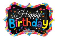 CI: 14" Happy Birthday Marquee Balloon