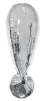 34" Silver Symbol ! Exclamation Balloon