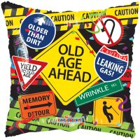 18" Over The Hill Signs Balloon