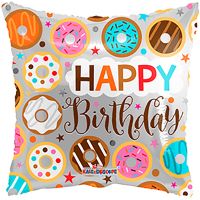 18" Birthday Donuts Balloon