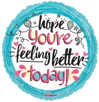 18" Feeling Better Today Balloon