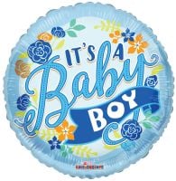 18" It's A Boy Banner Balloon