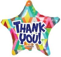 04" Thank You Star Balloon