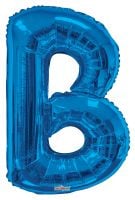 34" Royal Blue Letter B Balloon