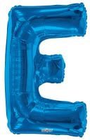 34" Royal Blue Letter E Balloon