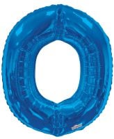 34" Royal Blue Letter O Balloon