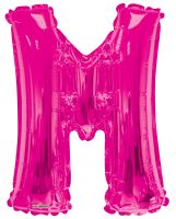 34" Pink Letter M Balloon