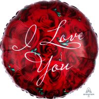 18" I Love You Roses Balloon