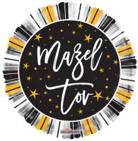 18" Mazel Tov Stars Balloon