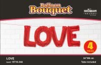 Phrase Kit LOVE Red Jumbo Balloon