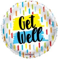 18" Get Well Brushes Balloon