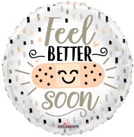 18" Feel Better Soon Band Aid Balloon