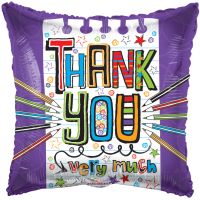 18" Thank You Very Much Balloon