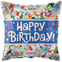 18" Birthday Confetti Balloon