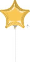 09" Gold Star Balloon