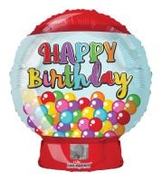 18" Bubble Gum Machine Balloon