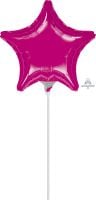 09" Fushsia Star Balloon