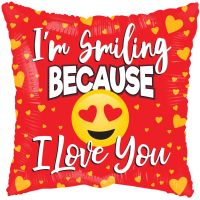 18" Love Smiling Balloon