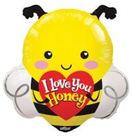20" I Love You Honey Bee Balloon