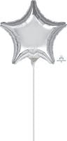 09" Silver Star Balloon