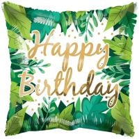 18" Birthday Foliage Balloon
