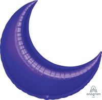 Crescent 35" Purple Balloon