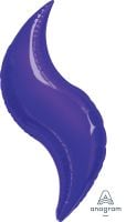 Curve 36" Purple Balloon