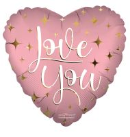 18" Love You Sparkles Balloon