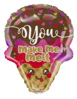 18" You Make Me Melt Balloon