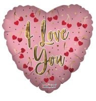 09" I Love You Cherries Balloon